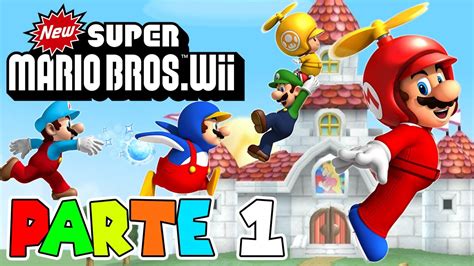 ¡el Inicio De Una Aventura Épica Parte 1 New Super Mario Bros