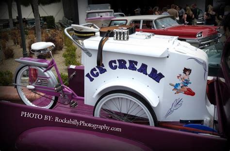 Ice Cream Anyone Cool Bicycles Trike Antique Cars
