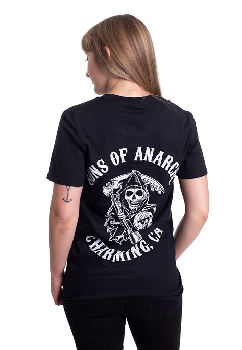 Sons Of Anarchy Full Ca Backprint T Shirt Impericon De