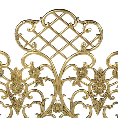 Uniflame Antique Gold Fireplace Screen And Reviews Wayfair