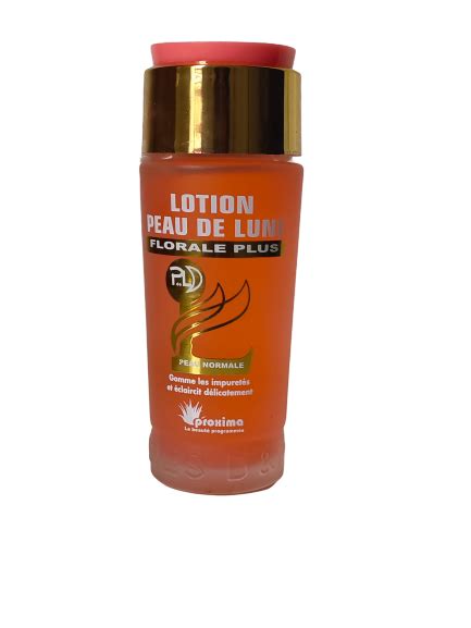 Peau De Lune Lotion Eclaircissante Florale Plus Assure Un Eclat Anti Tache Et Boutons Ml