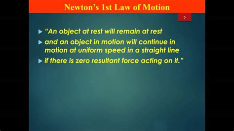 This video provides an overview of the content contained in chapter 1 of the legal and regulatory environment of business by. Chapter 3 Forces Part 1 - Newton's First Law - YouTube