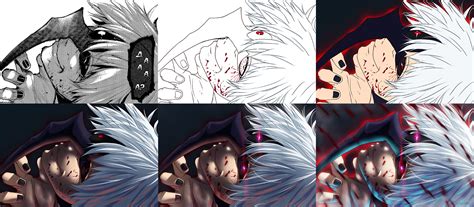 If you are a tokyo ghoul fan, then that word probably has a lot symbolism behind it. Tokyo Ghoul: Kaneki Ken Kakuja (process steps) by AR-UA on ...