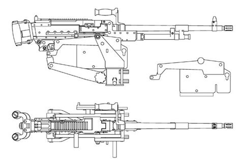 Machine Guns Drawing