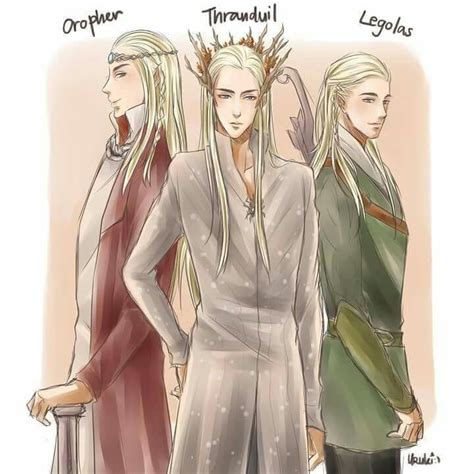 Oropher Thranduil And Legolas The Hobbit Thranduil The Hobbit