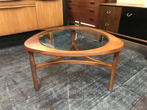 Vintage Mid Century Teak And Glass Coffee Table By Nathan Furniture