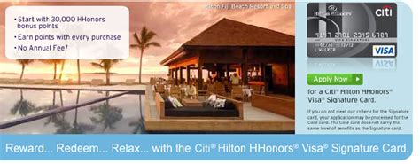 Hilton visa credit card offers. Best U.S. Credit Card Deals: Citi® Hilton HHonorsTM Visa Signature® Card
