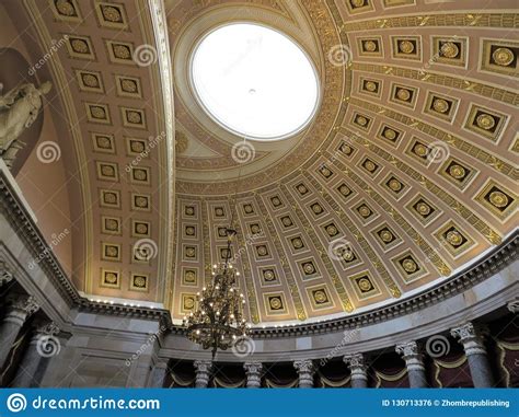 Central Rotunda Of Capitol Dome Stock Photo Image Of Washington