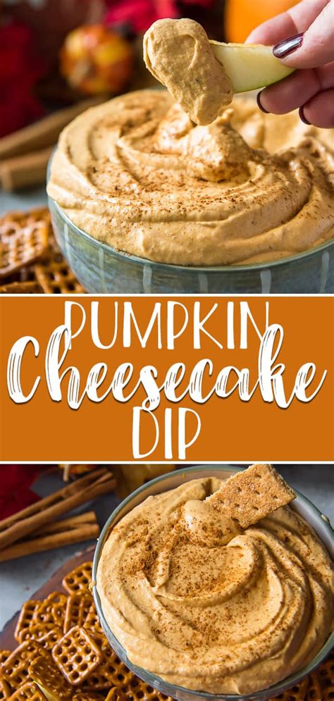 5 Ingredient Pumpkin Cheesecake Dip The Crumby Kitchen
