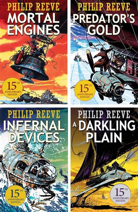 The author has got splendid talent in writing and has proved his. Mortal Engines series of books Philip Reeve | Mortal ...