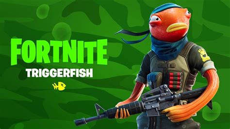 Fortnite Triggerfish Skinwith Styles And Reactive Backbling