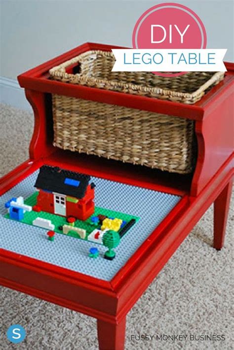 This Is A Brilliant Diy Project How To Create A Cheap Lego Table With