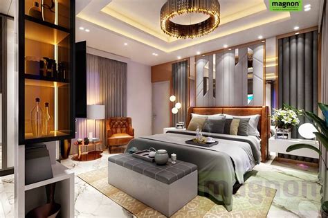 What makes a shabby chic master bedroom unique? Top Bangalore Interior Designers - Luxury Master Bedroom ...