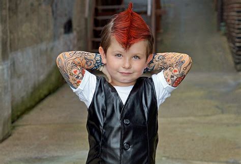 Kids And Tattoo Sleeves Are The Newest Thing In One