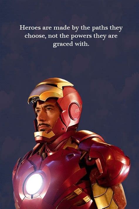 30 Inspiring Quotes From The Iron Man Iron Man Quotes Iron Man