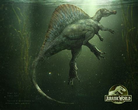 Spinosaurus Jurassic Park Poster Jurassic Park World Jurassic World