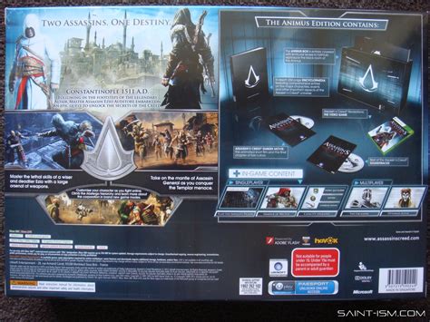 Assassins Creed Revelations Animus Edition Unboxing Saint Ism