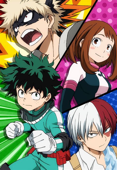 Boku No Hero Academia My Hero Academia Official Art