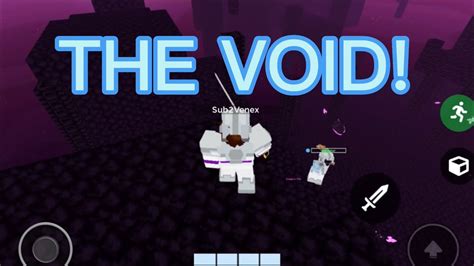 How To Get Into The Void In Roblox Bedwarsvoid Armor Youtube