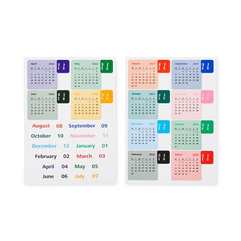 Calendar Stickers €050 Flying Tiger Copenhagen