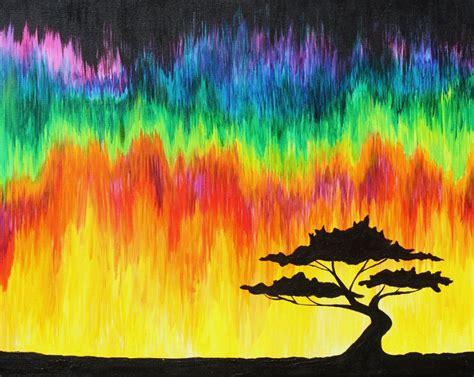 Hand Made Home Decor Colorful Melting Sky With Tree Effy Moom Free Coloring Picture wallpaper give a chance to color on the wall without getting in trouble! Fill the walls of your home or office with stress-relieving [effymoom.blogspot.com]