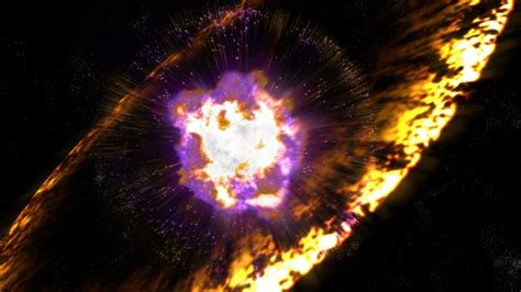 Attack Of The Stars Radioactive Debris From Ancient Supernova Battered