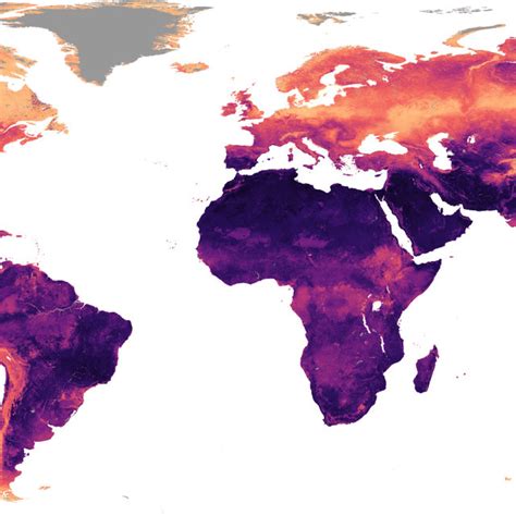 Global Map Of Total Nematode Abundance Per Unit Area M² Correcting