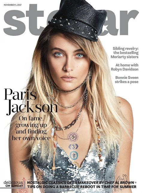 Paris Jackson Covers Australia S Stellar Magazine Daily Mail Online