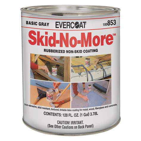 Evercoat 100853 Skid No More 1 Gal Rubberized Non Skid Paint