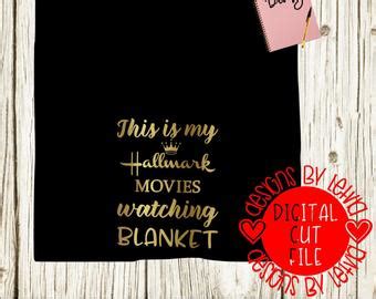 Make your own hallmark christmas movie blanket with this free svg file. Hallmark svg | Etsy
