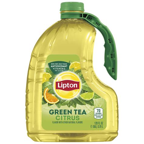 Lipton Citrus Flavor Green Tea Smartlabel