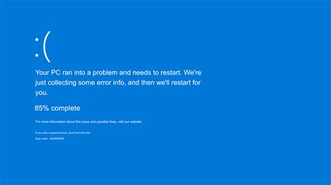Microsoft Is Bringing Back The Blue Screen Of Death To Windows Coolthings