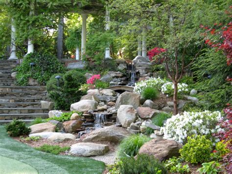 Backyard landscaping plans designs ideas. 20 Landscaping Designs with Big Rocks You Must Copy