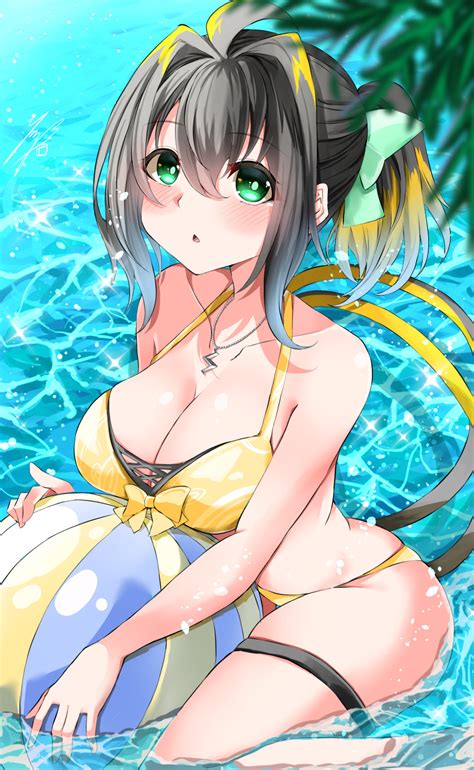 Rule 34 1girls Beach Bikini Duel Monster Kunoichi Ninja S Force Rappa Chiyomaru Ya Man Yu Gi