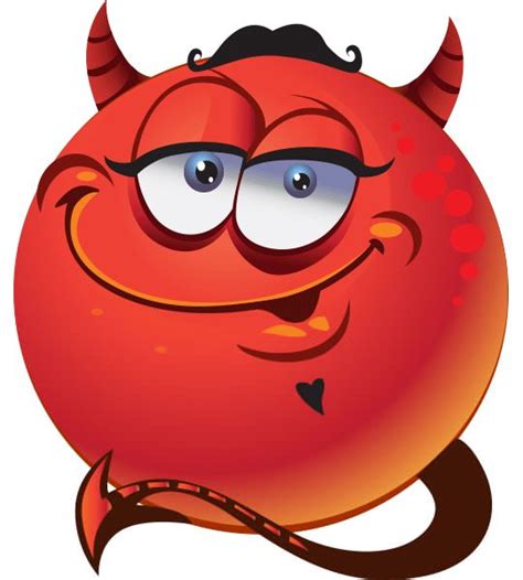 Sexy Devil Smiley | Free Images at Clker.com - vector clip art online ...