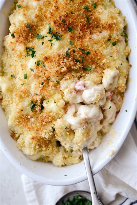 Lobster Mac And Cheese With Panko Bread Crumbs Bread Poster