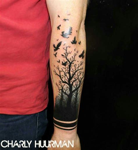 Pin De Jonathan Alvidrez En Tattoo Ideas Tatuaje De Bosque En El Brazo Tatuajes Tatuaje De