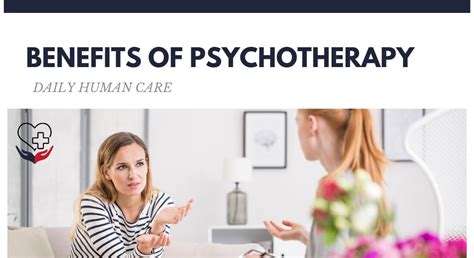 30 Life Changing Benefits Of Psychotherapy Daily Human Care