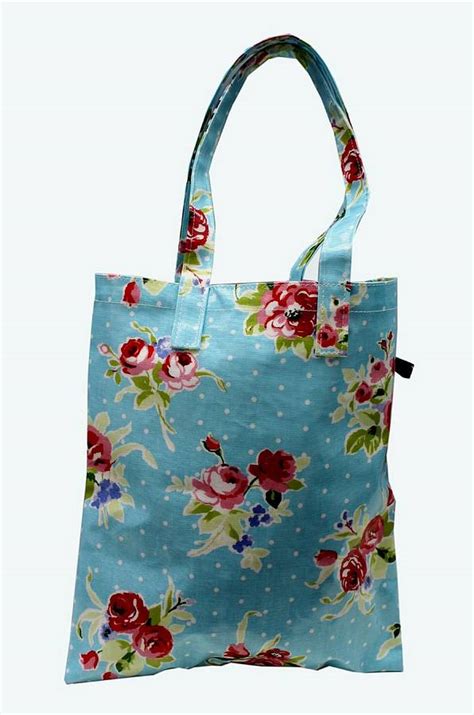 Oilcloth Vintage Inspired Book Bag By Love Lammie Co
