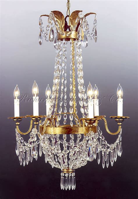 .clear crystal basket chandelier online from houzz today, or shop for other chandeliers for sale. chandleir | ... Chandelier, Federal / French Empire Opera ...