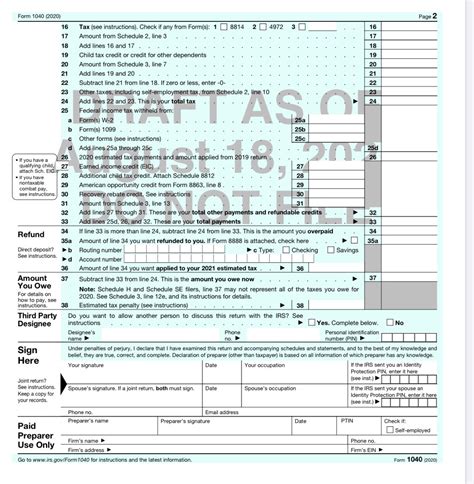 Irs 1040 Form 2020 Irs Instruction 1040 Schedule E 2020 Fill Out Free