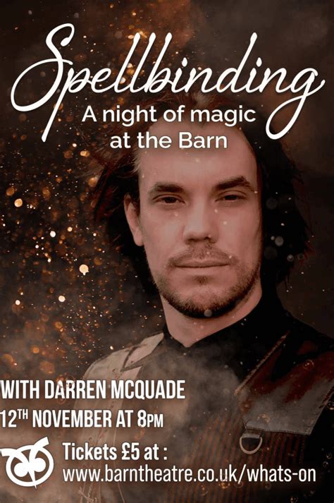 Spellbinding Night At The Barn At Barn Theatre Event Tickets From