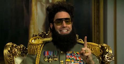 Sacha Baron Cohen Releases Video Of The Dictator Threatening The Oscars
