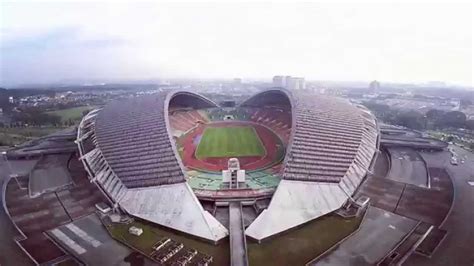 It is used mostly for football matches but also has facilities for athletics. Shah Alam Stadium • OStadium.com