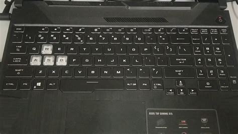 How To Disable Enable Light On Keyboard Of Asus Tuf Gaming A15
