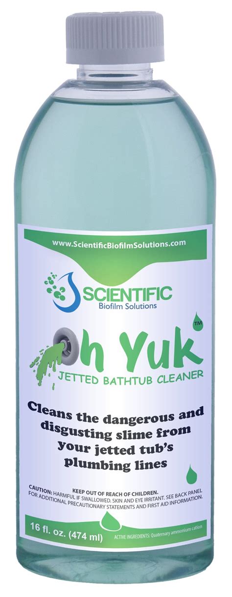 We finally decided to use the jacuzzi bathtub in the master bathroom. Oh Yuk Jetted Tub System Cleaner 16 ounces | Bathtub ...