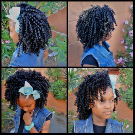 I love how you can have a different look and have color, all while protecting your natural hair! Kids Crochet Braids Shared By Jasmine Jones - Black Hair Information