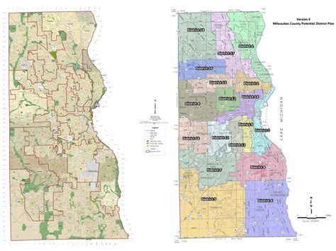 Mke County New Map For Supervisor Districts Submitted Urban Milwaukee