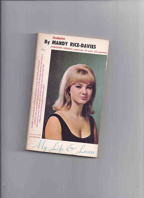 My Life And Lovers By Mandy Rice Davies Autobiography Christine