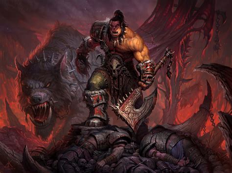 Wallpaper Video Games Creature World Of Warcraft Warrior Demon